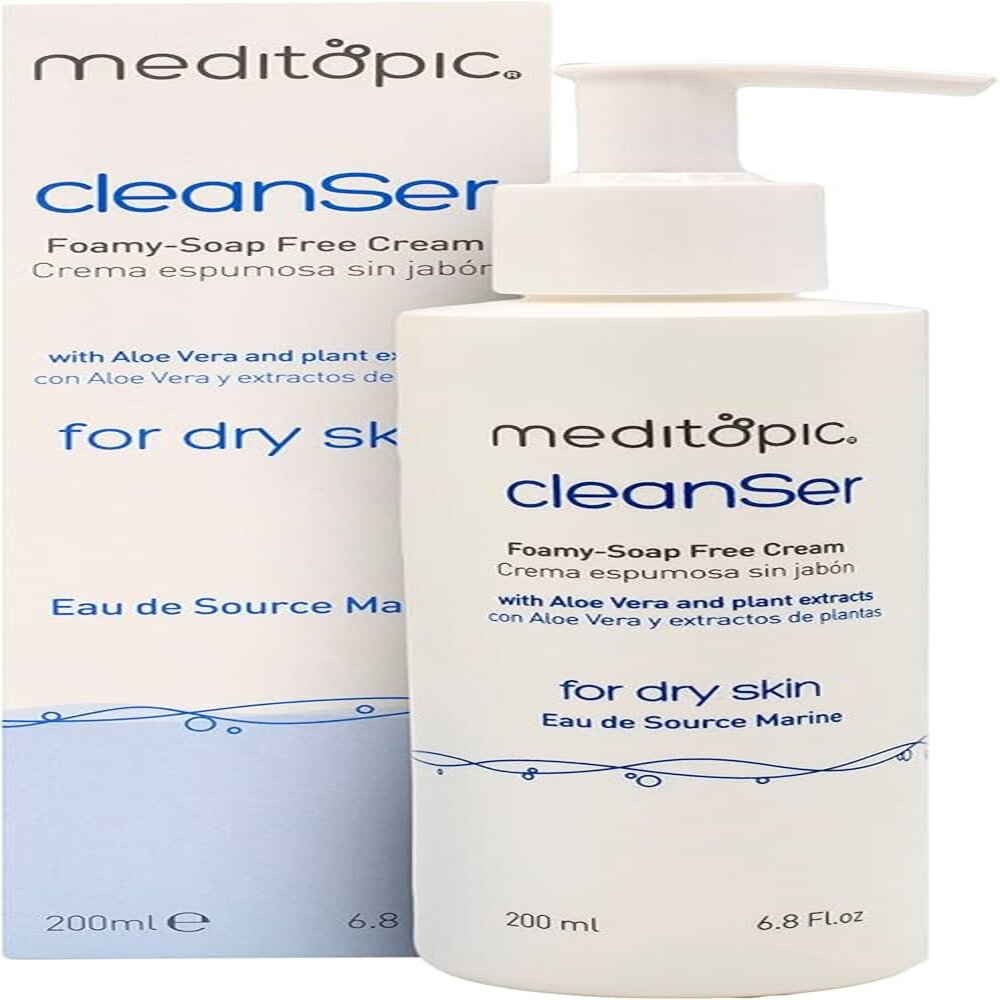 MEDITOPIC  DRY FACE CLEANSER 200ML