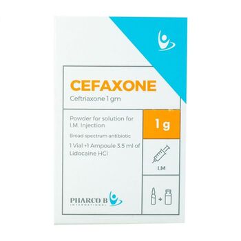 CEFAXONE 250 GM IM VIAL