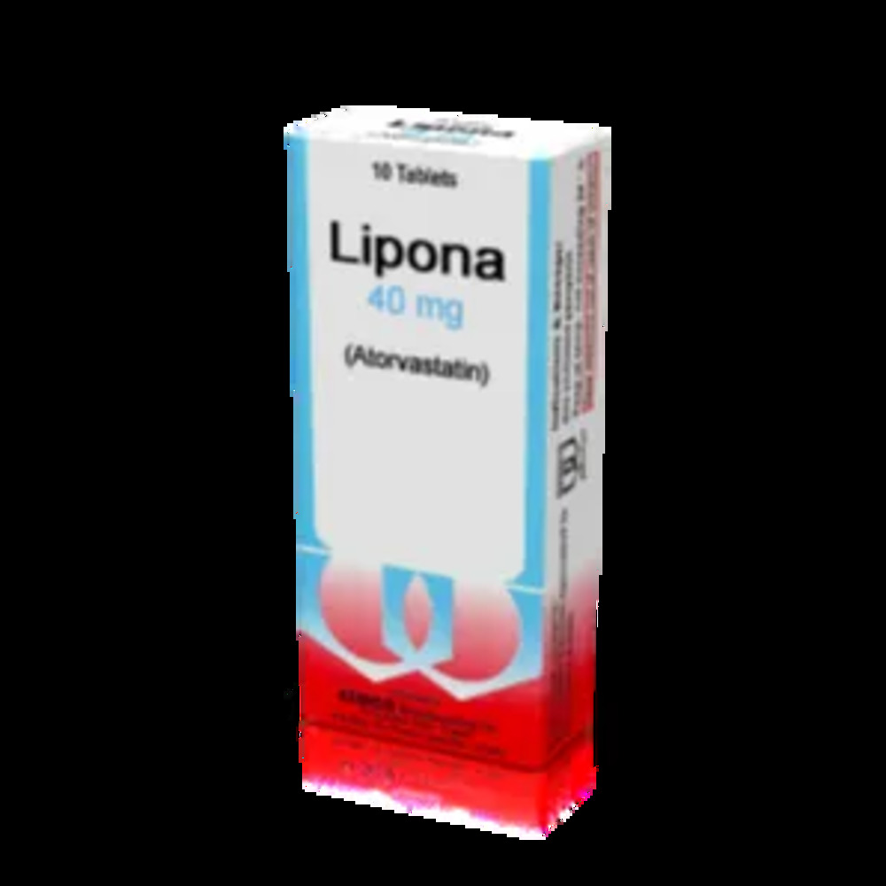 LIPONA 40 MG 10 TAB