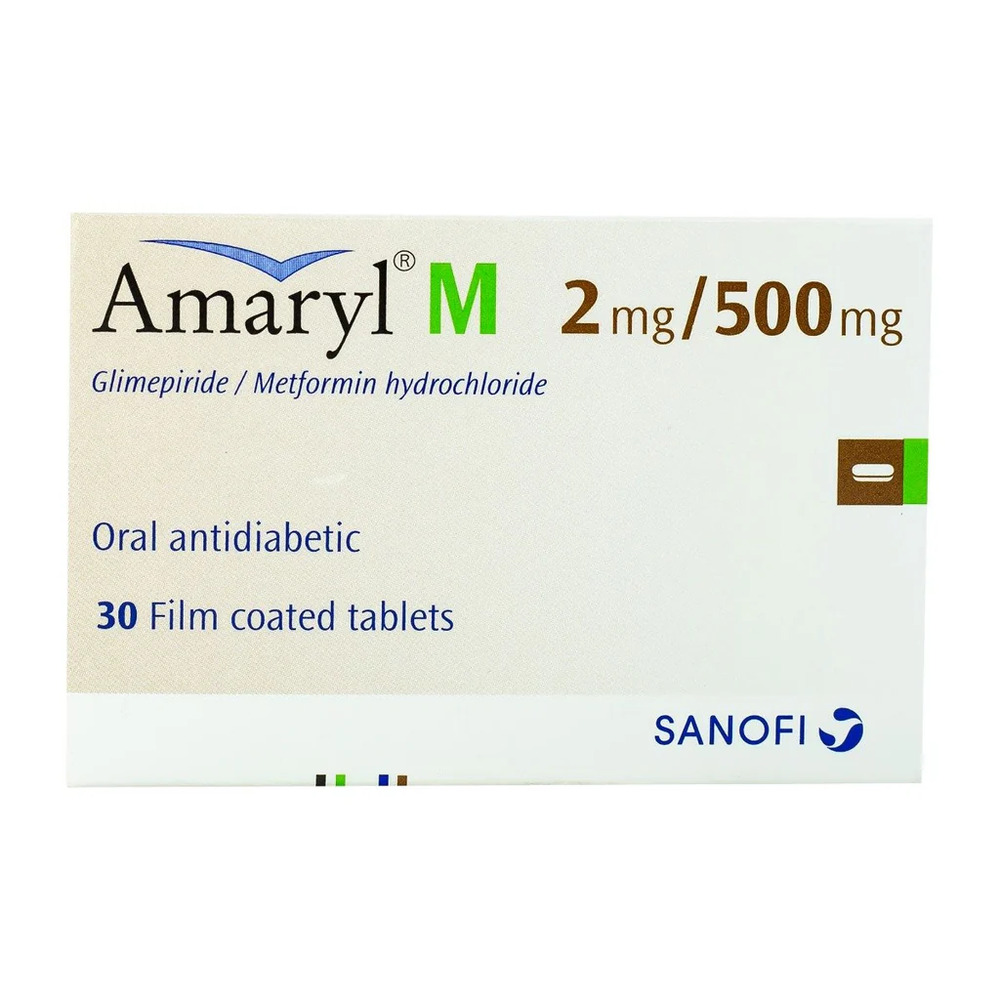 AMARYL M 500 MG  30 TAB