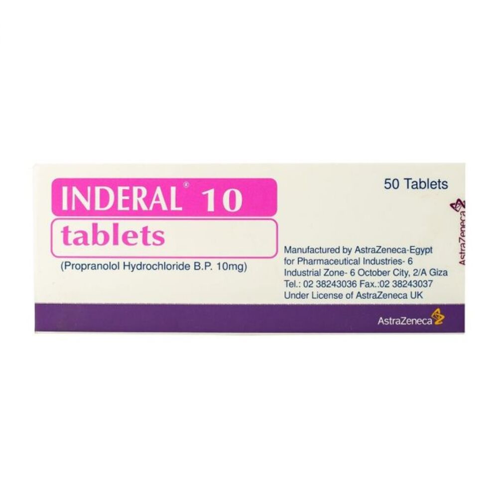 INDERAL10 MG 50 T 