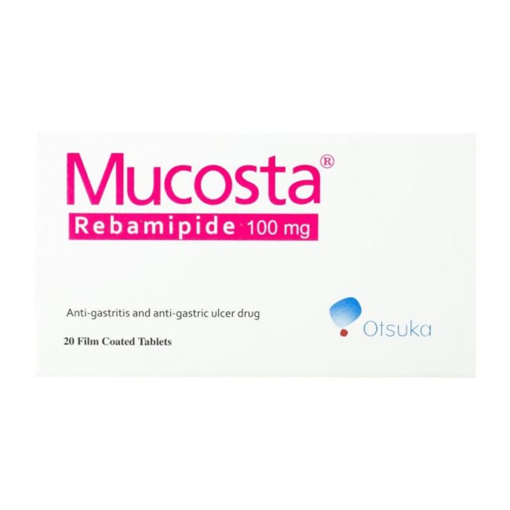 MUCOSTA 100MG 20TAB