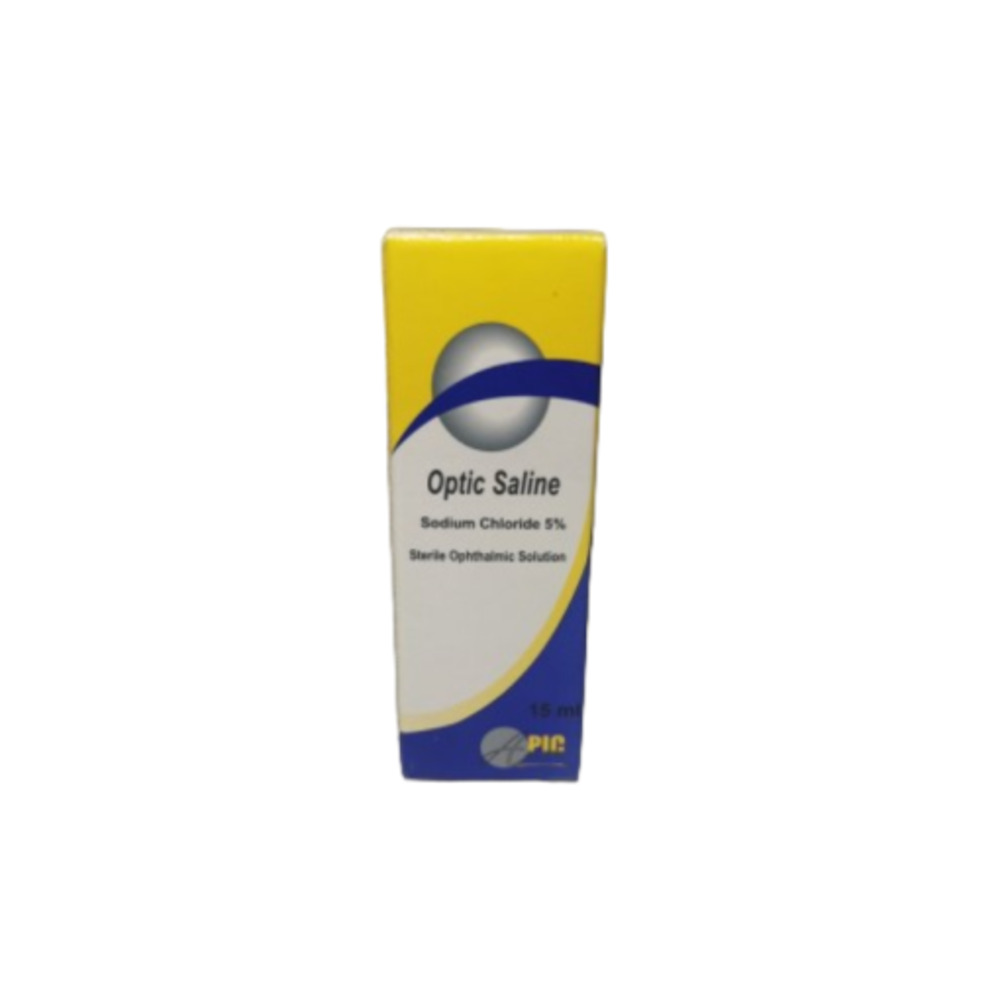 OPTIC SALINE 5% 15 ML E.D
