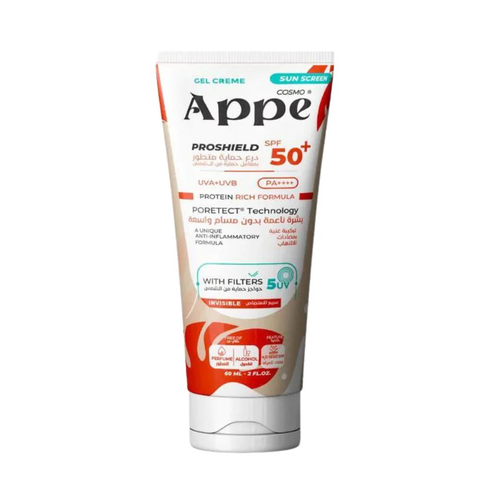 APPE SUNSCREEN GEL CREAM 60 ML