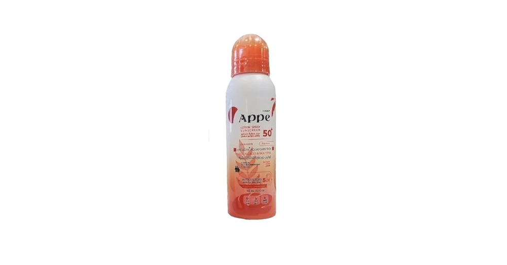APPE LOTION SPRAY SUNSCREEN 50 ML