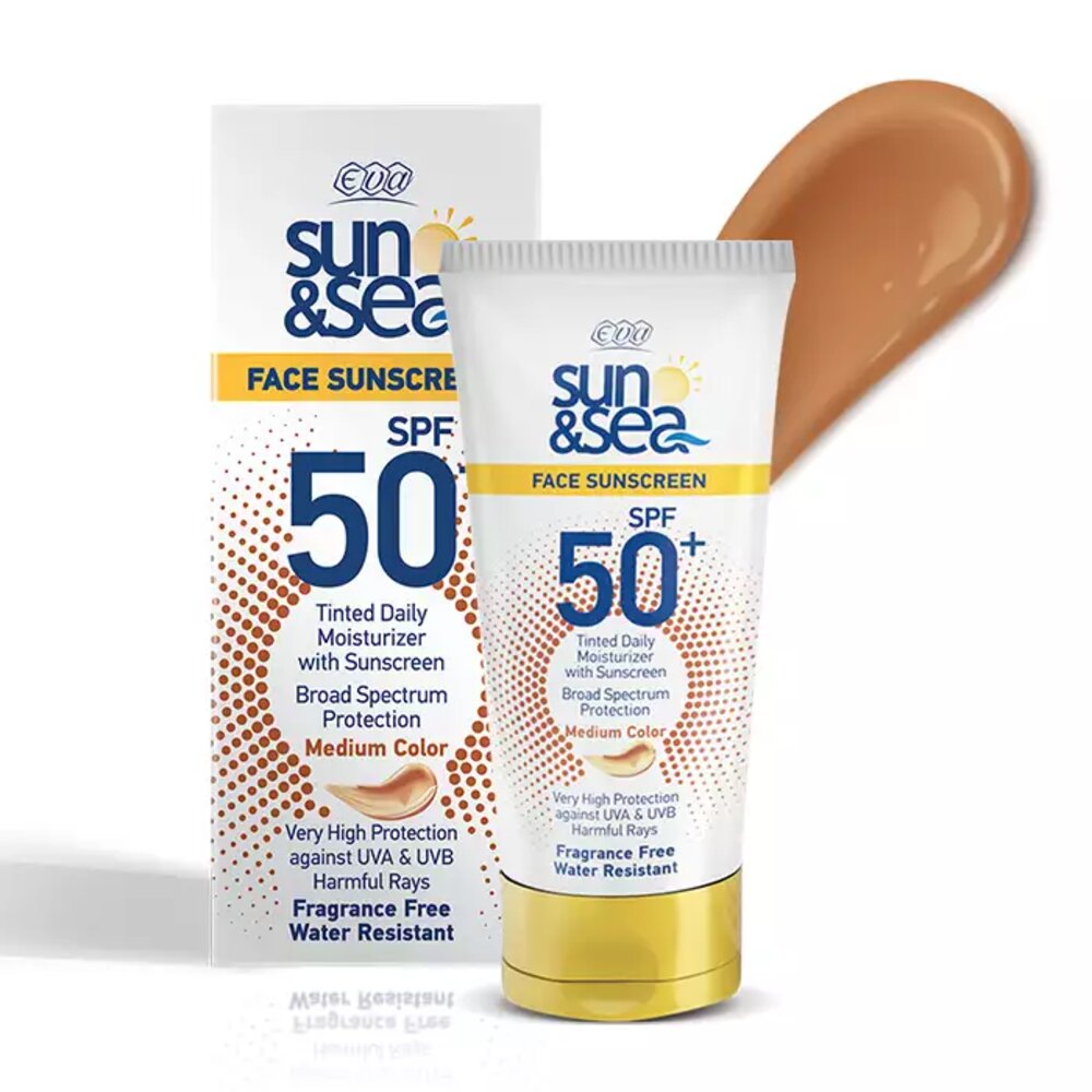 Eva Sunscreen adult Medium Facial Color 40ml