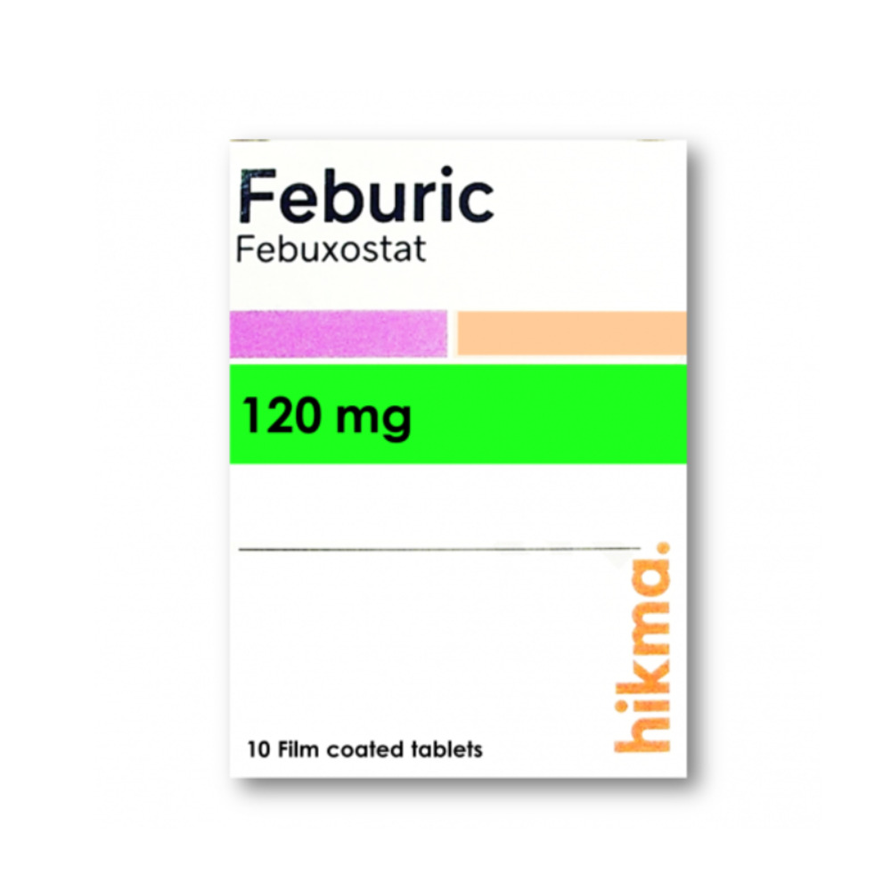 FEBURIC 120 MG 10 TAB