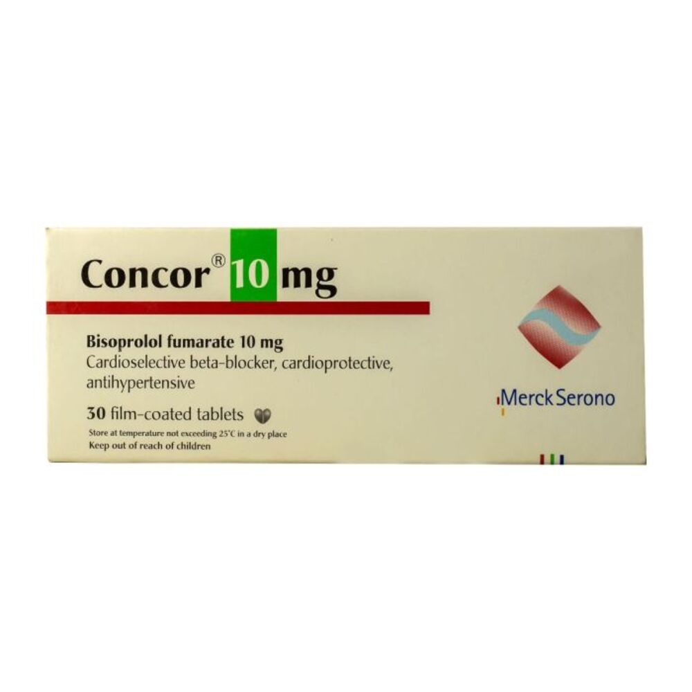 CONCOR 10 MG 30 TAB