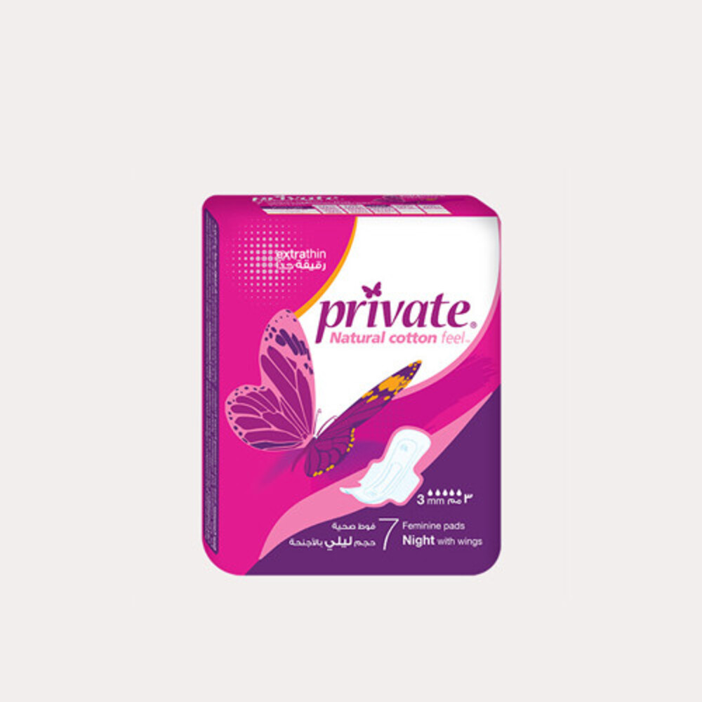 PRIVATE EXTRA THIN NIGHT 7 PC