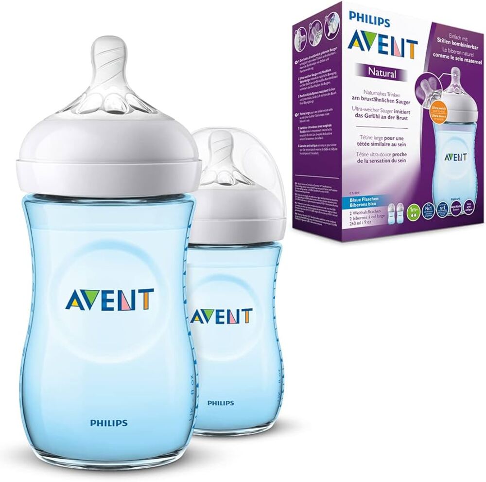 AVENT ببرونه 260 ML NATURAL ملون    