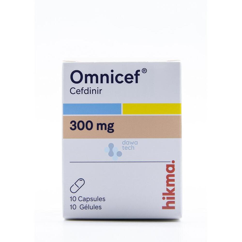 OMNICEF 300MG 10CAP