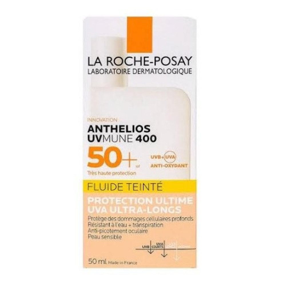 LOREAL LAROCHE SPF 50+ FLUIDE TENT  50 ML