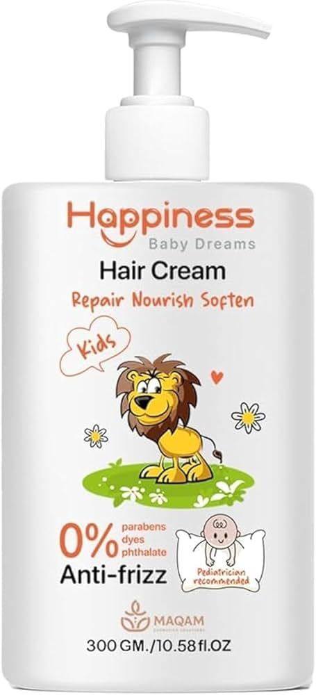 HAPPINESS ANTI FRIZZ  HAIR CREAM 300 ML