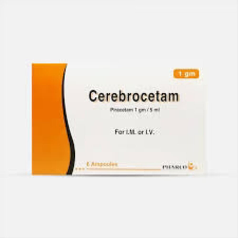 CEREBROCETAM 6 AMP 1G IM IV