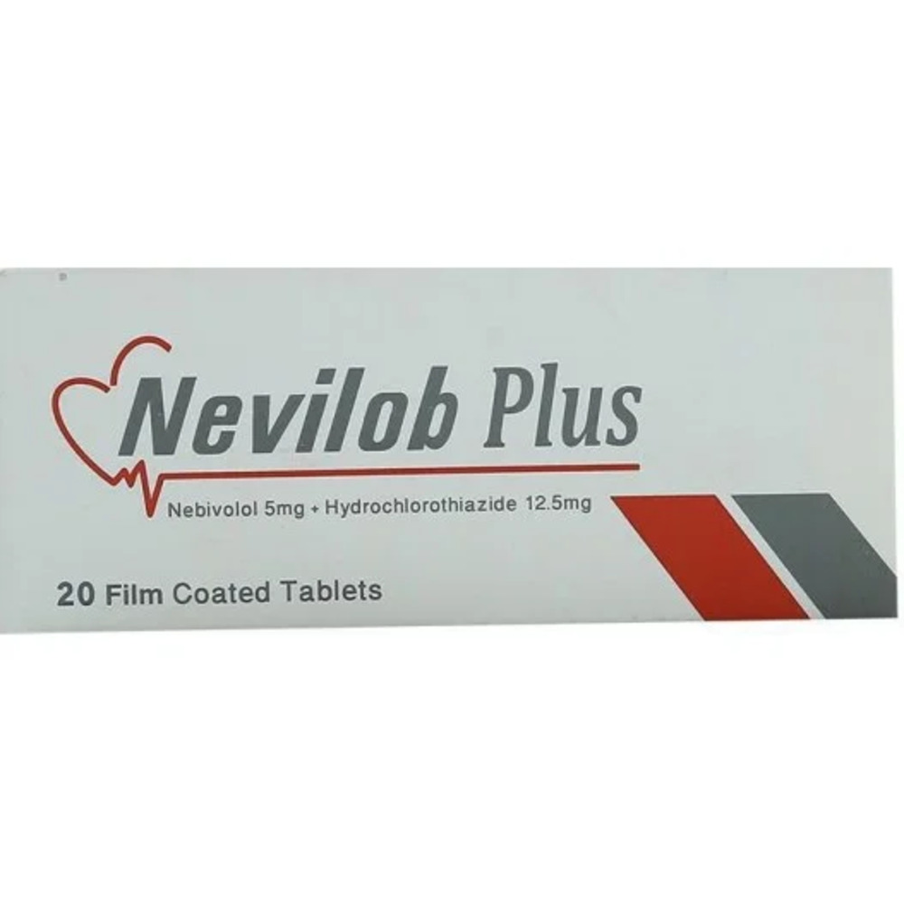 NEVILOB PLUS 5/12.5 MG 20T