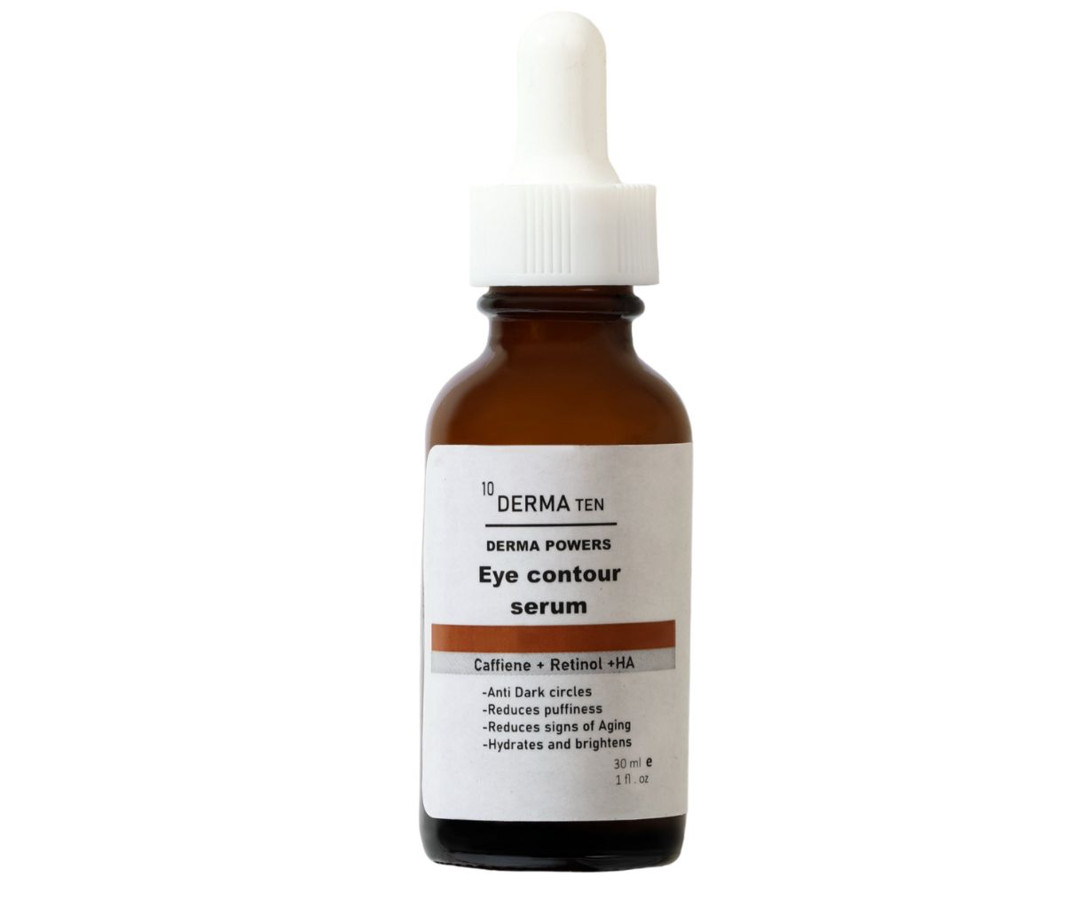 DERMA 10 EYE CONTOUR SERUM CAFFEINE 30ML