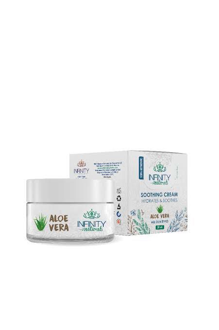 INFINITY NATURALS CREAM ALOE VERA 50GM