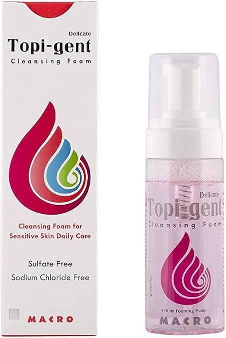 TOPI GENT DELICATE CLEANSING FOAM 150ML