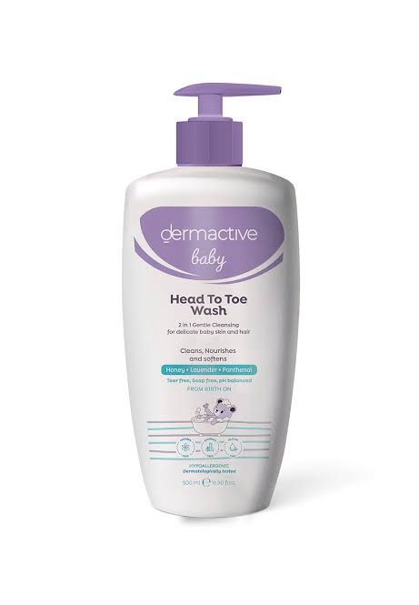 DERMA ACTIVE HEAD TO TOE WASH 500ML