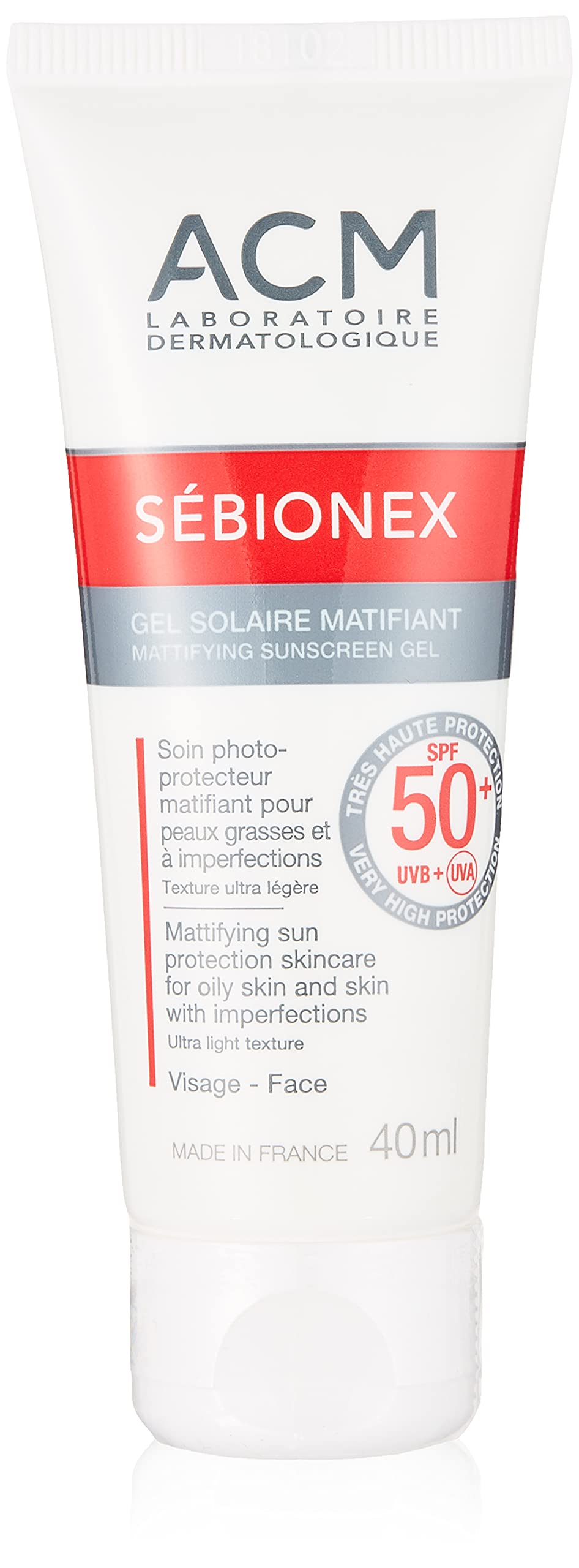 SEBIONEX MATTIFYING SUN SCREEN GEL SPF 50