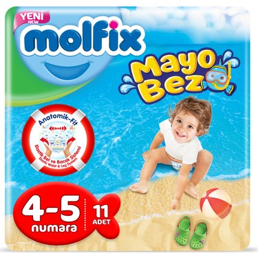 MOLFIX 4-5 SWIMMING PANTS 11 PCS