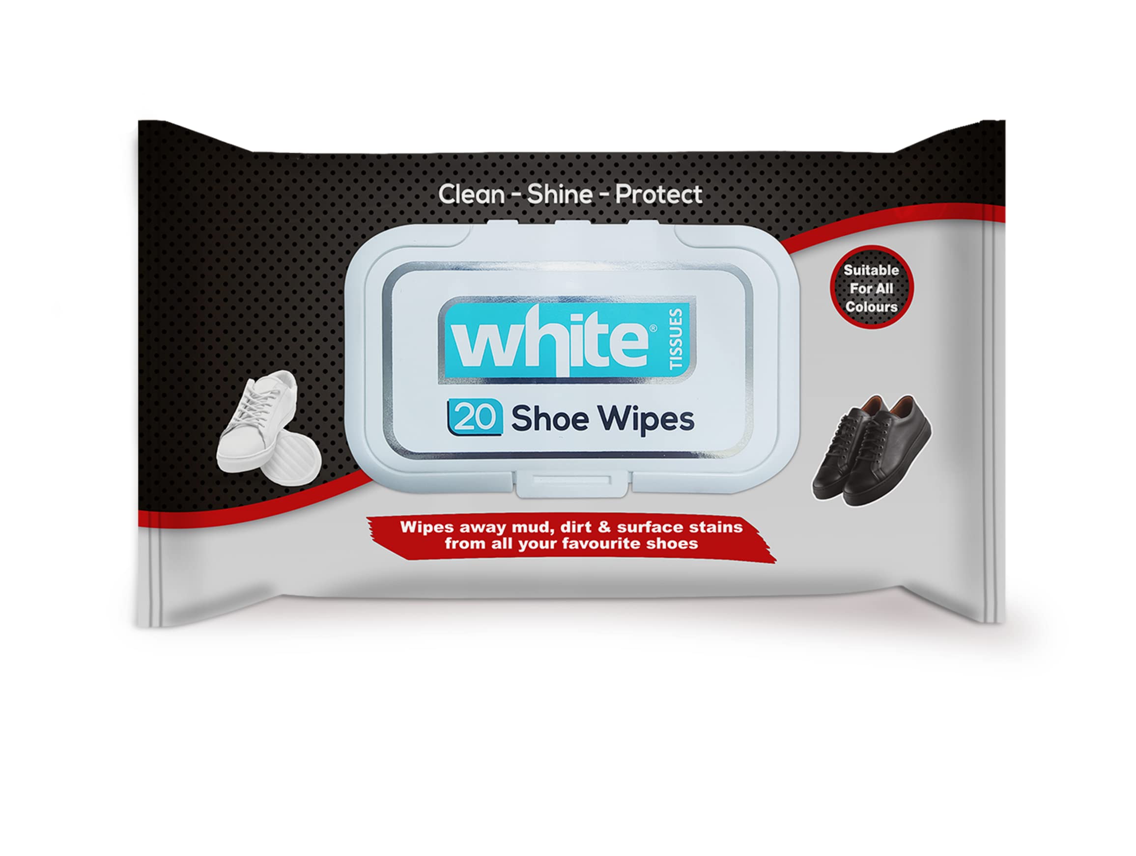 وايت وايبس ملمع احذية 20 وايبس