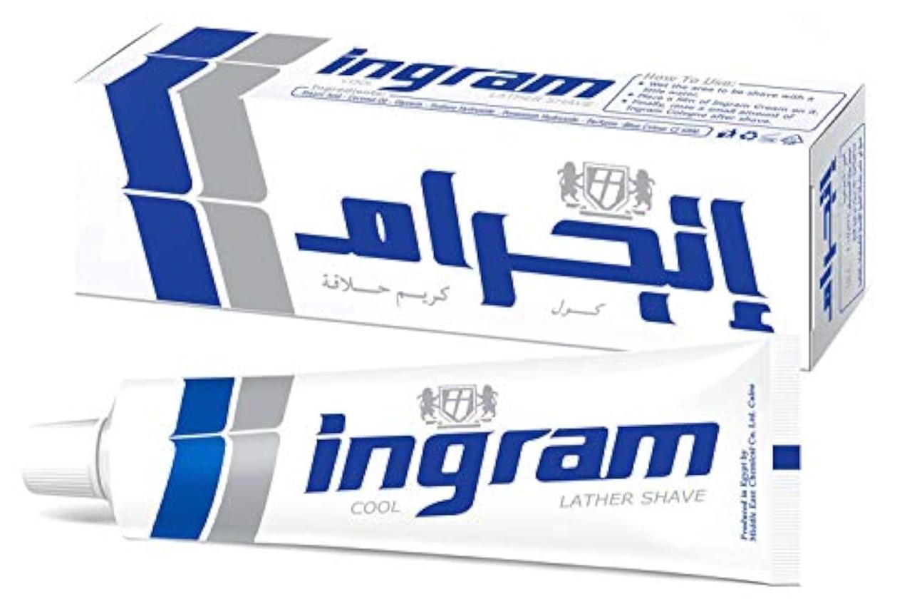 INGRAM SHAVING CREAM BLUE 60GM