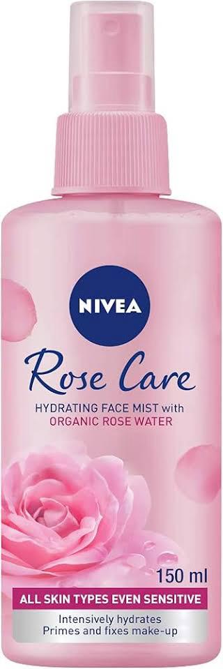 NIVEA HYDRATING FACE MIST WITH ROSE 150ML