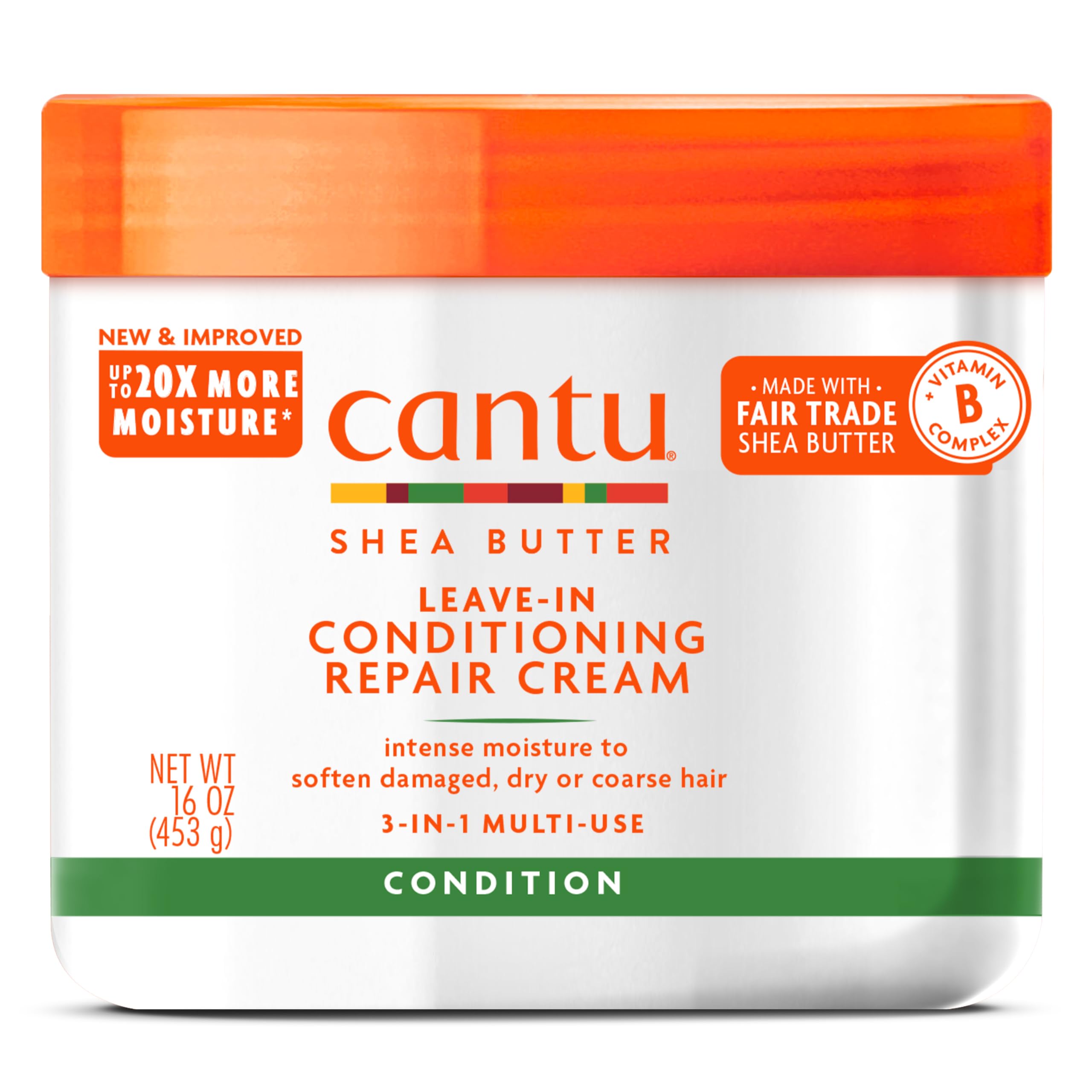 CANTU SHEA BUTTER LEAVE IN 453 ML