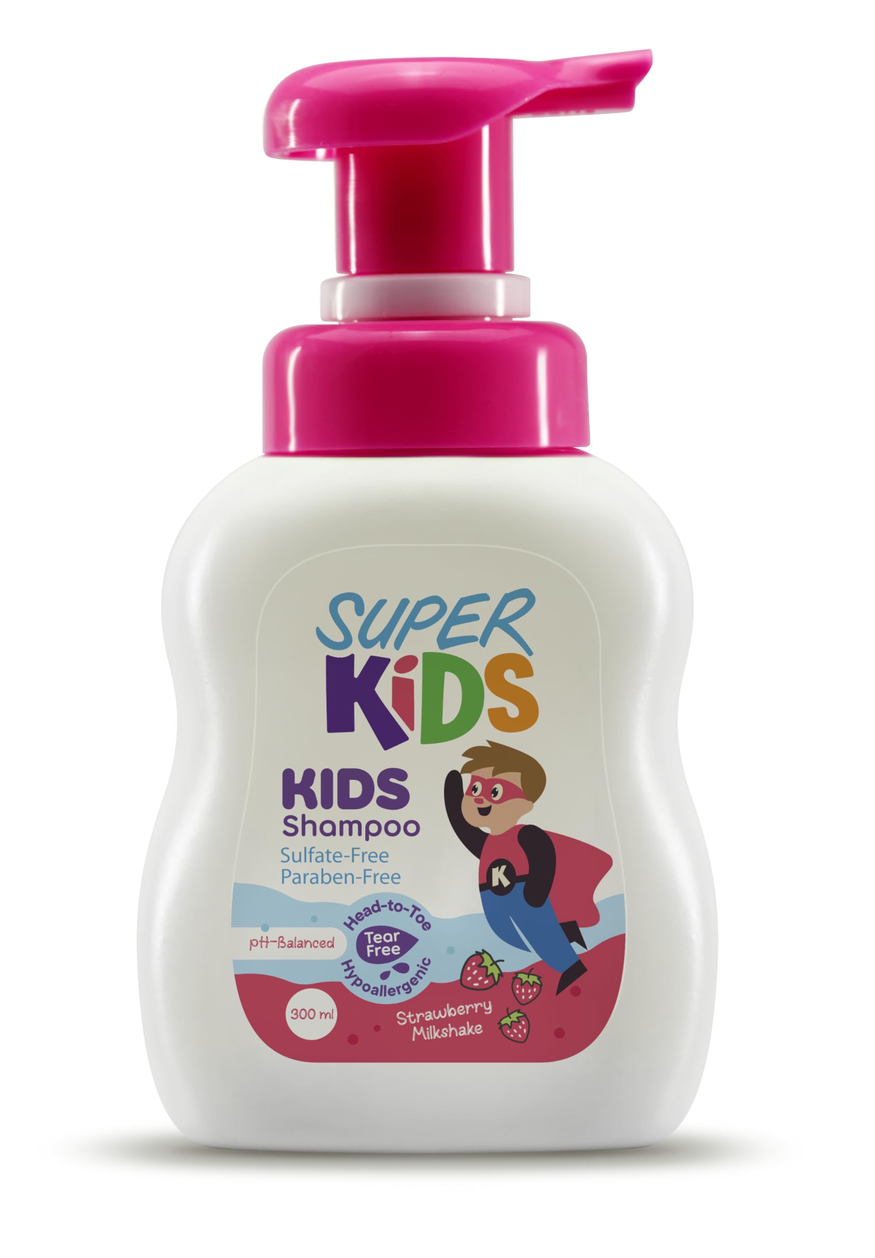 SUPER KIDS STRAWBERY SHAMPOO 300 ML