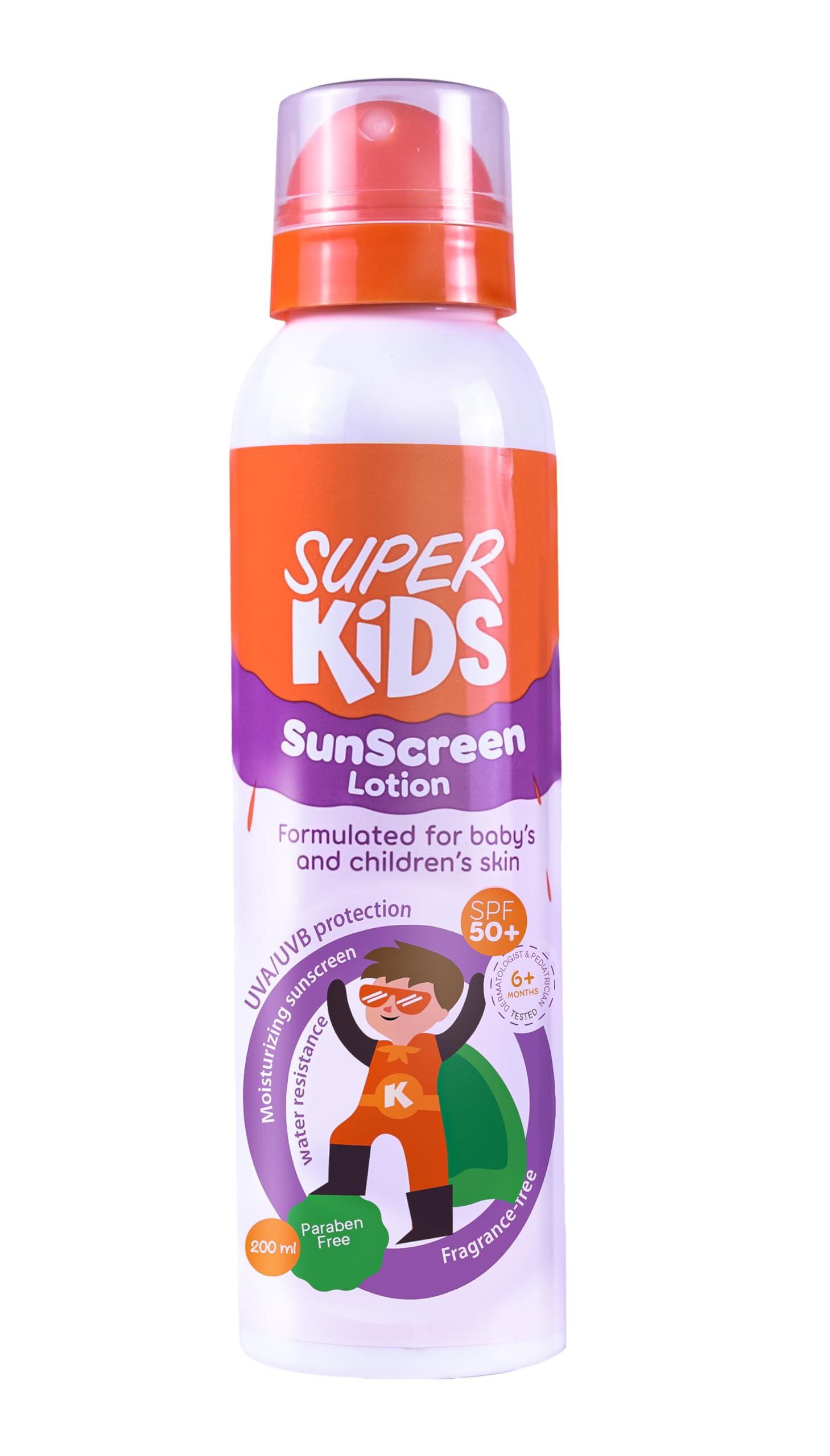 SUPER KIDS SUN SCREEN LOTION 200 ML