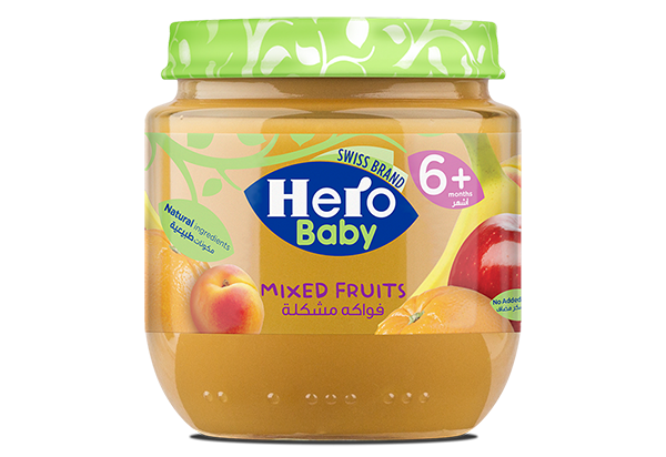 Hero baby Mixed Fruits Mashed 120g