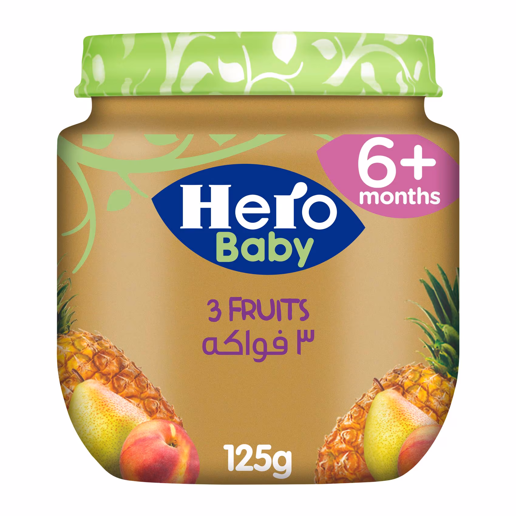 Hero 3 Fruit Puree 120g