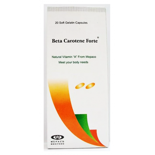 BETA CAROTENE FORTE 20 CAP