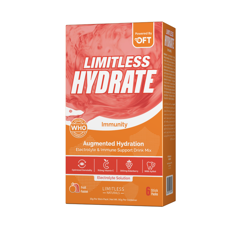 LIMITLESS HYDRATE IMMUNITY 6 SACHETS