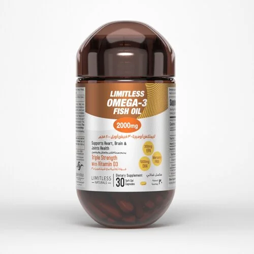 LIMITLESS OMEGA 3 FISH OIL 30 CAPS