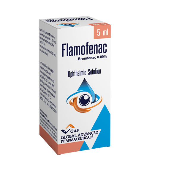 FLAMOFENAC EYE DROPS