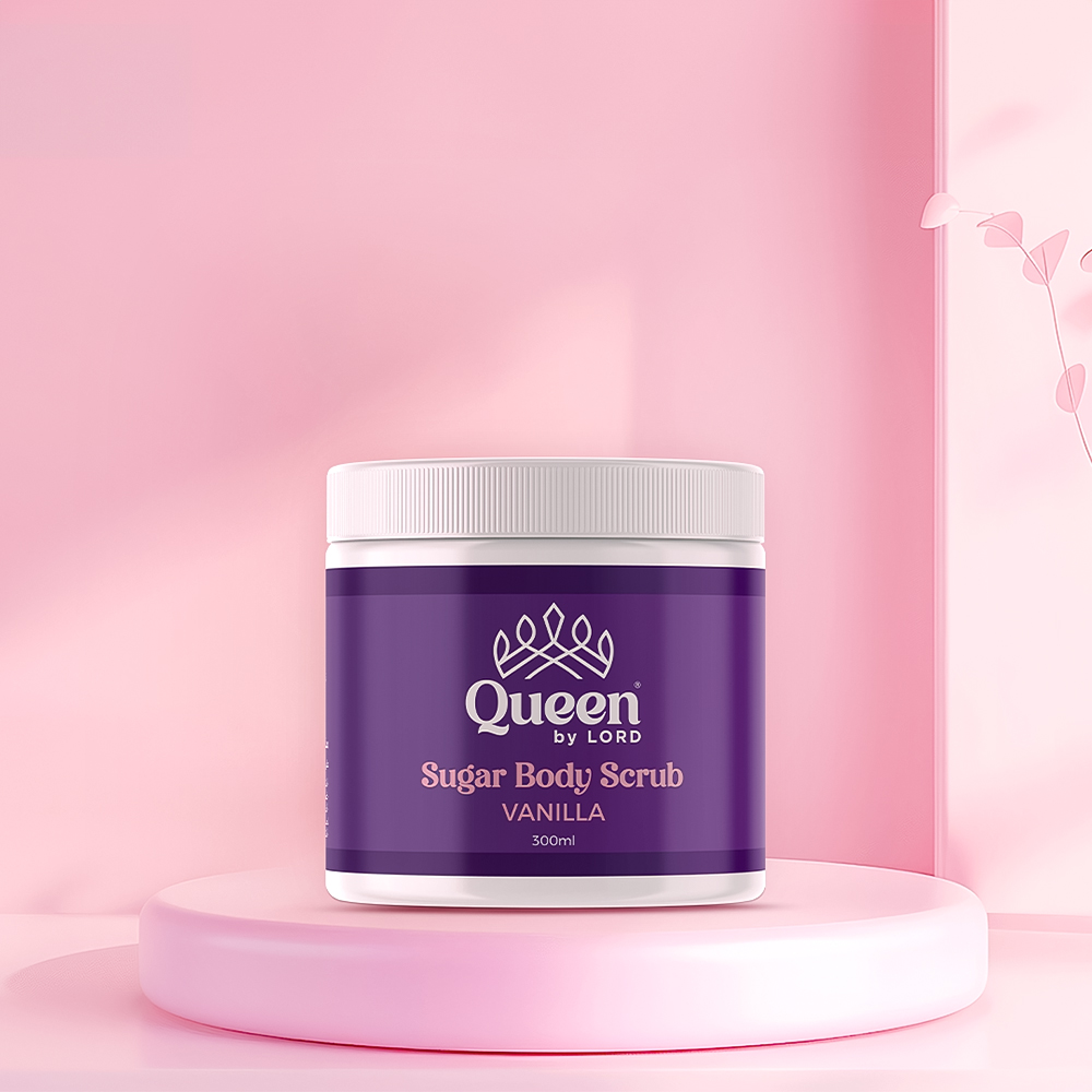 Queen Body Sugar Scrub With Vanilla Sugar Scent