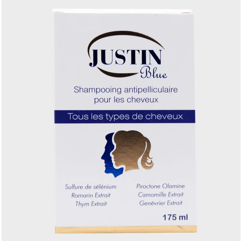 JUSTIN BLUE SHAMPOO 175 ML