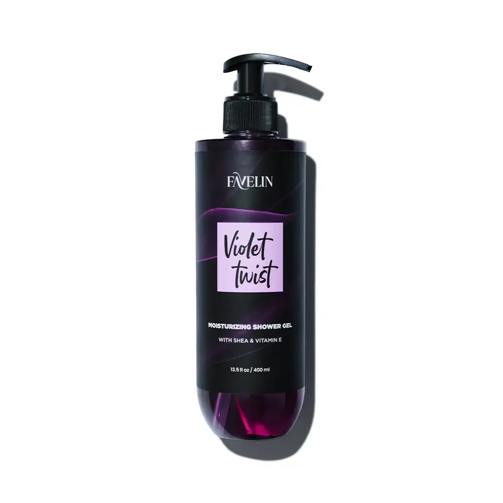 FAVELIN VIOLET TWIST SHOWER GEL 400 ML