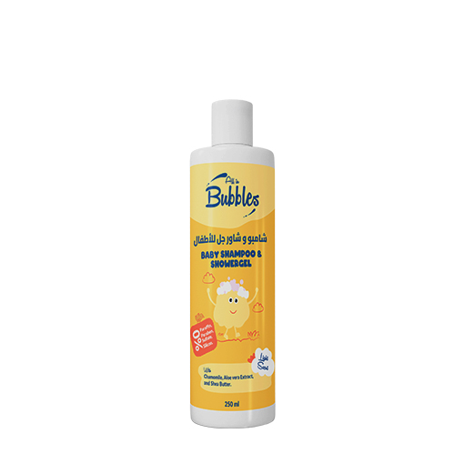 BUBBLES SHAMPOO 2*1 250 ML