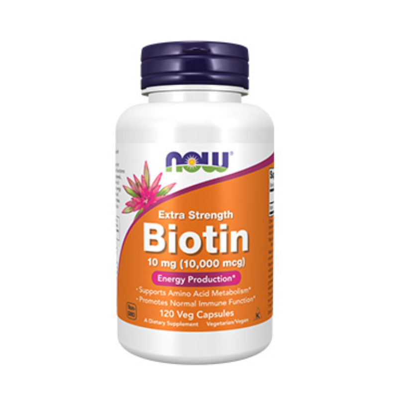 NOW BIOTIN 10 MG 120 VEG CAP