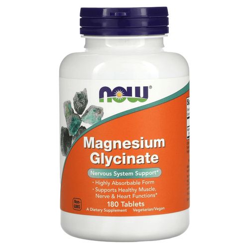 NOW MAGNESIUM GLYCINATE 180 TAB