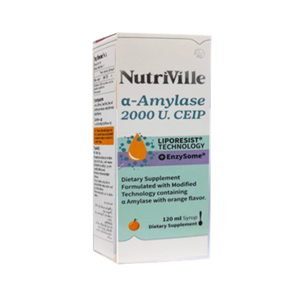 NUTRIVILLE ALPHA AMYLASE 2000 U SYRUP 120 ML