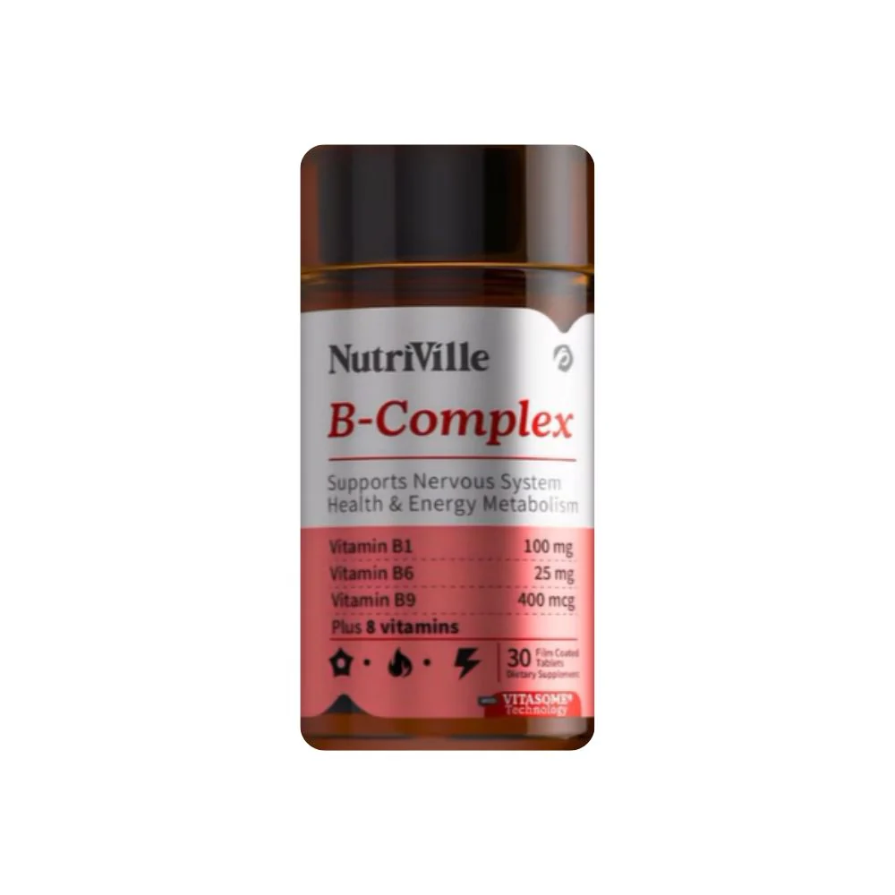 NUTRIVILLE B-COMPLEX 30 TAB