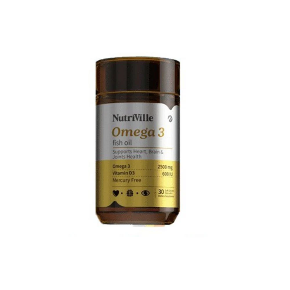 NUTRIVILLE OMEGA-3 30 CAP