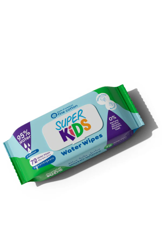 SUPER KIDS WATER WIPES