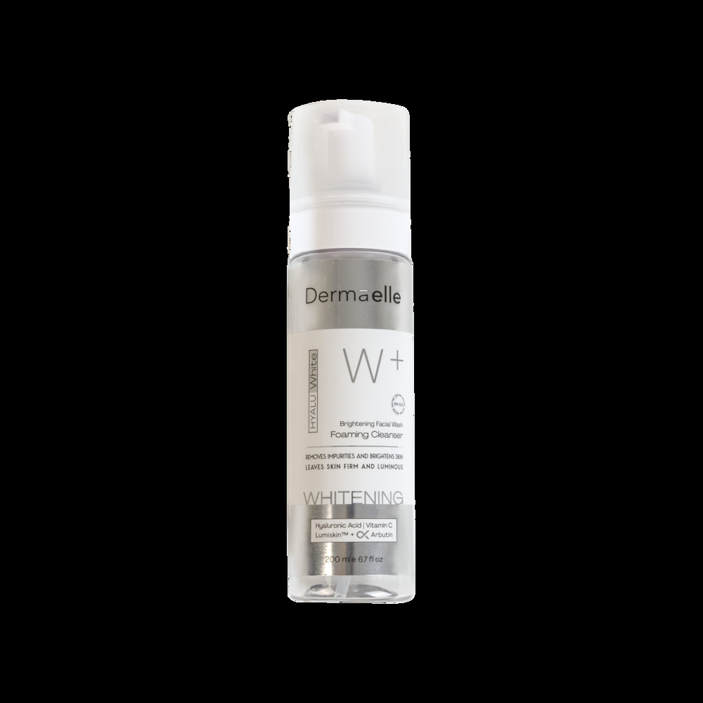 DERMAELLE HYALUWHITE FOAMING CLEANSER 200ML