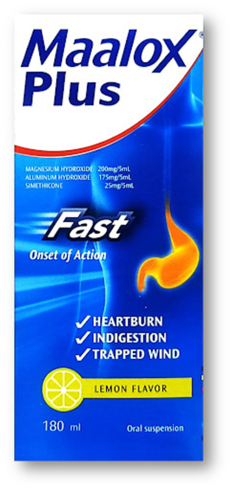 MAALOX PLUS 180ml SYP