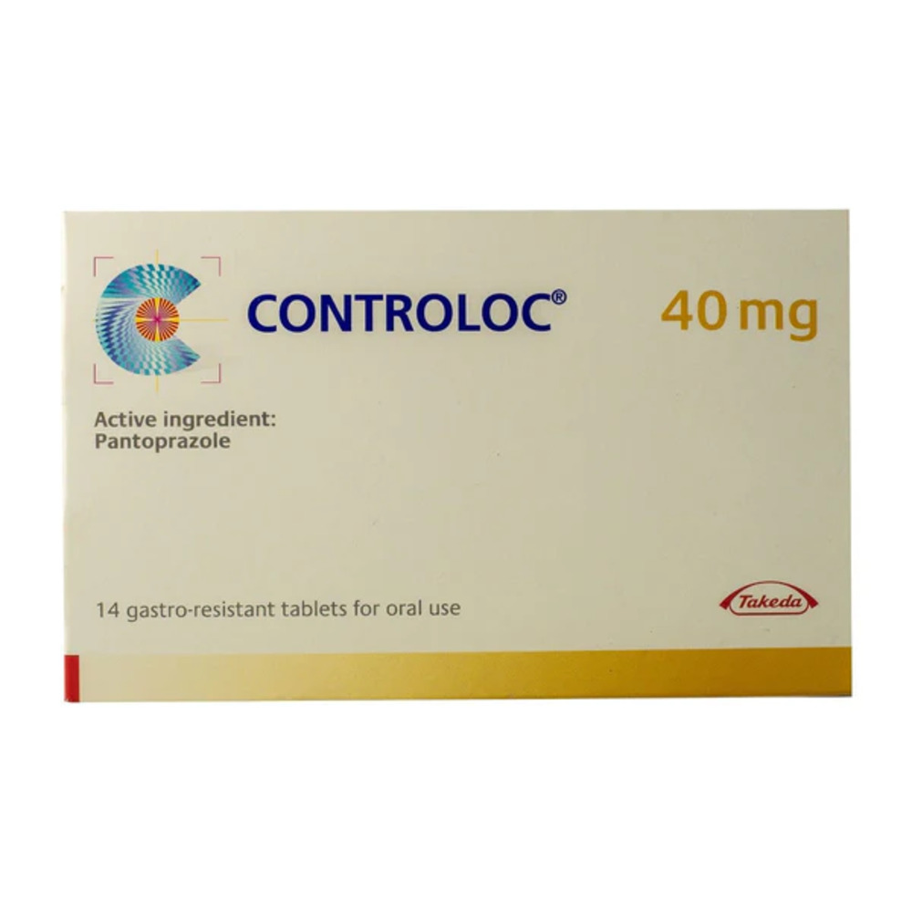 CONTROLOC 40 MG 14 TAB